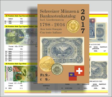 Münzenkatalog 2017 ISBN 978 3 033 05837 8 Beispielseiten